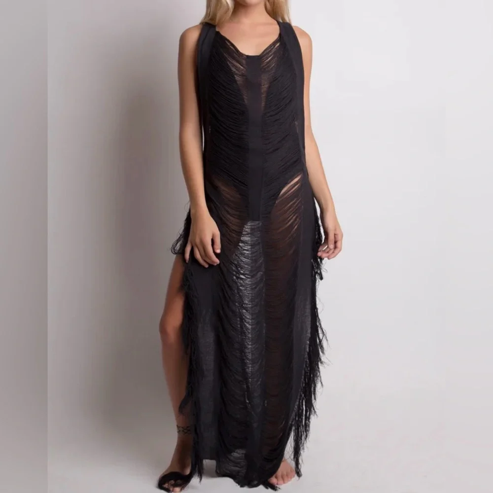 Lisa Black tank dress in size S - Picture 3 of 9